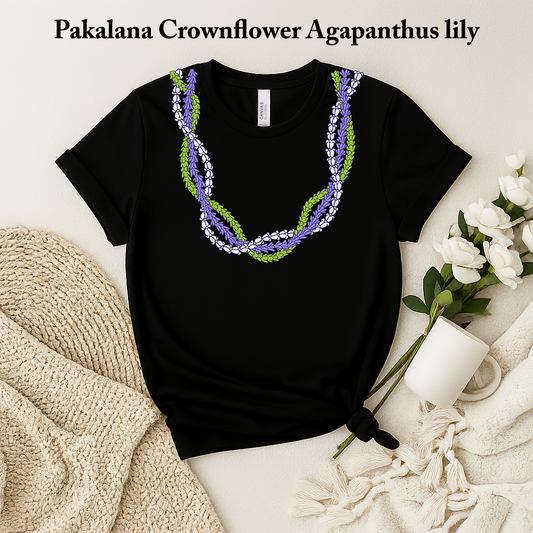 🌿 Pakalana Crownflower Agapanthus Lei T-Shirt