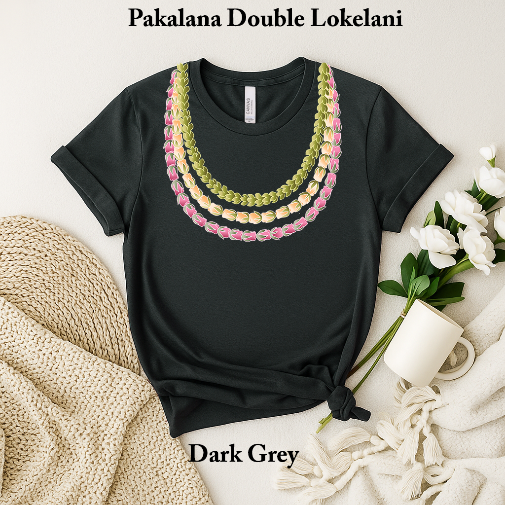 Pakalana Double Lokelani Lei T-Shirt